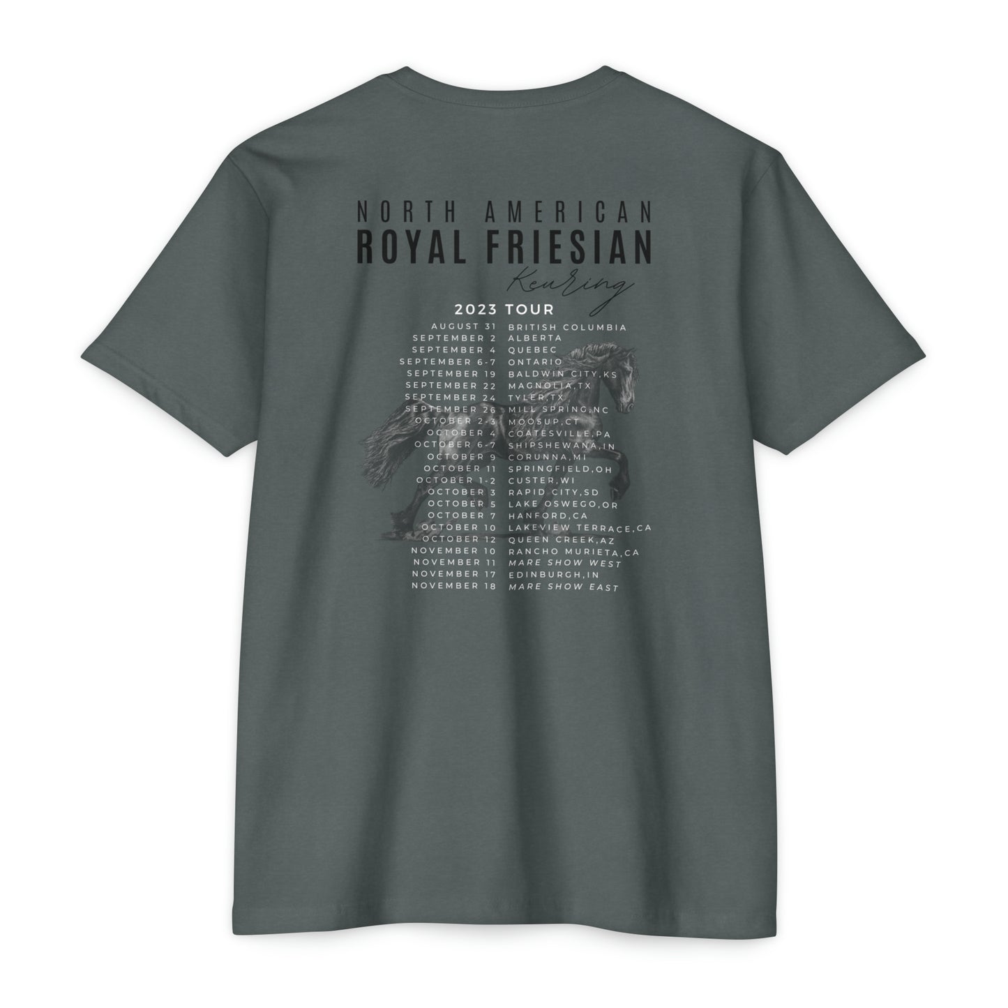2023 KFPS Royal Friesian Keuring Tour T-Shirt