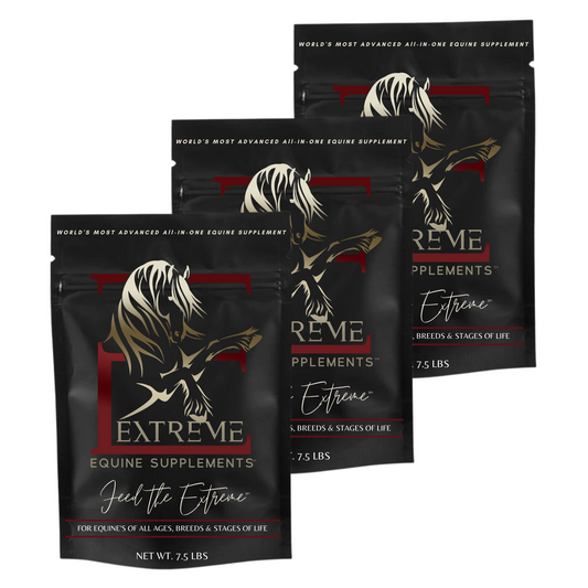 Three Pack Bundle Extreme Equine Supplements 